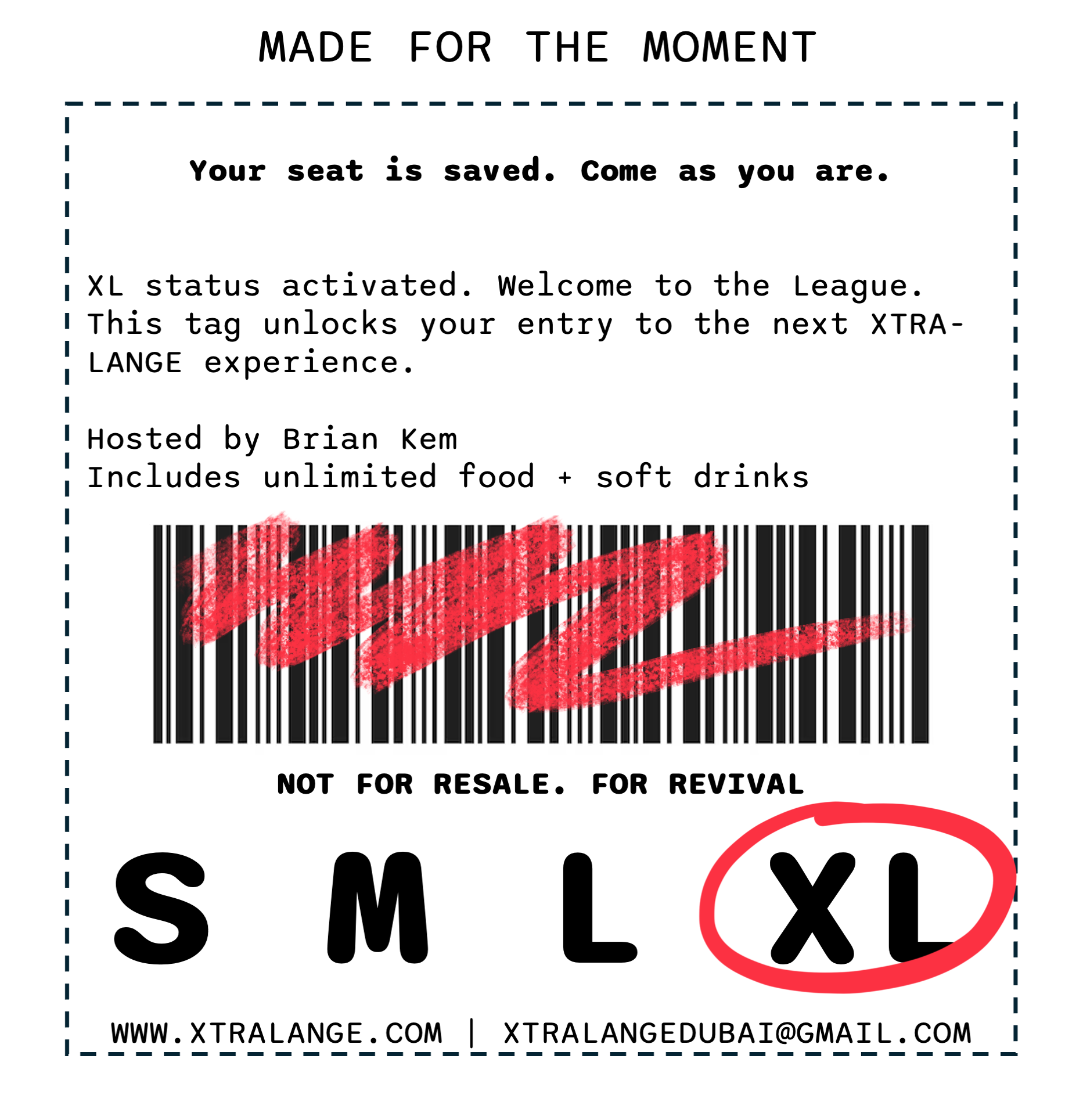 XTRA-LANGE Gift Card